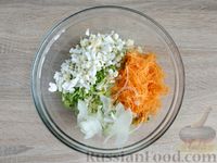 Салат из рыбных консервов с пекинской капустой и морковью