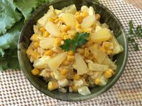 Салат «Курица с ананасами»