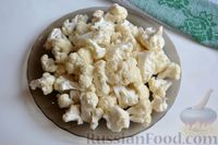 Куриный суп с чечевицей и цветной капустой
