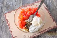 Запеченная рыба по-гречески, под соусом из помидоров