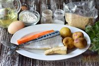 Картофельно-рыбные котлеты