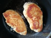 Куриные грудки, фаршированные ананасами и сыром