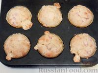 Закусочные маффины с сыром и ветчиной