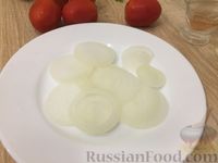 Салат из картофеля, помидоров и огурцов