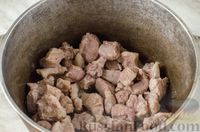 Капуста, тушенная со свининой