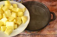 Суп с мясом, тыквой и помидорами