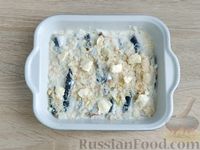 Салака, запечённая в молоке и панировочных сухарях