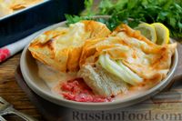 Рыба в лаваше, в духовке