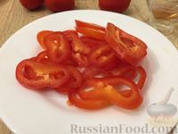 Салат из картофеля, помидоров и огурцов
