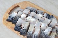 Картофельная запеканка со скумбрией и сыром