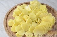Картофельная запеканка со скумбрией и сыром