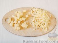 Закусочные маффины с сыром и ветчиной