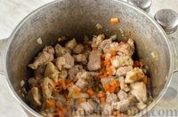 Капуста, тушенная со свининой