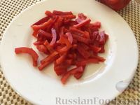 Салат из морской капусты со свеклой и сладким перцем