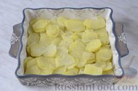 Картофельная запеканка со скумбрией и сыром