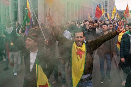 <br />
Курды и турки устроили массовую драку в Германии<br />

