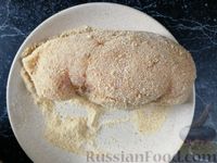 Куриные грудки, фаршированные ананасами и сыром