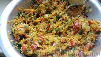 Фаршированный перец с булгуром и овощами