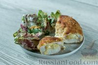 Куриные грудки, фаршированные ананасами и сыром